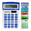 8 chiffres Calculatrice de bureau colorée à double taille Mini taille (LC276)